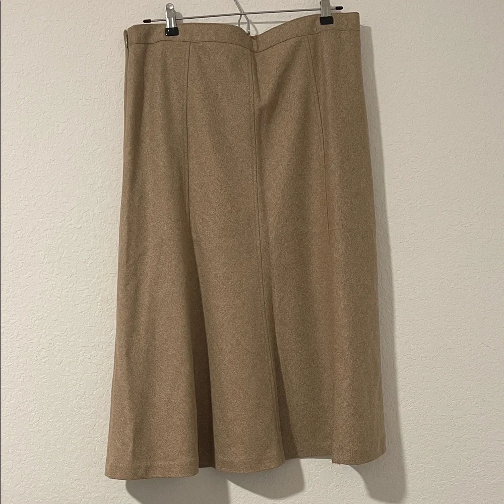 VTG Wool A-Line Skirt - Picture 3 of 8